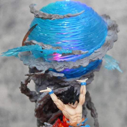 Dragon Ball Z Goku Spirit Bomb LED Figure | Anime Collectible Decor