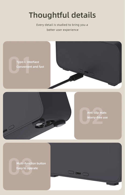 Colourful Flame Aroma Diffuser & Humidifier, Ultrasonic Mist & Timer