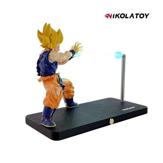 Bandai Dragon Ball Z Goku Kamehameha Magnetic Night Light & Desk Lamp