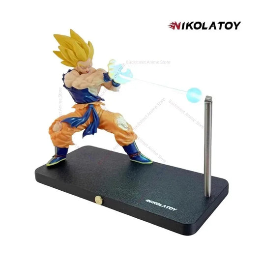 Bandai Dragon Ball Z Goku Kamehameha Magnetic Night Light & Desk Lamp