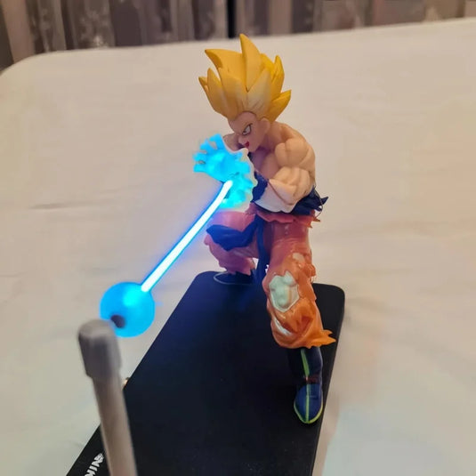 Bandai Dragon Ball Z Goku Kamehameha Magnetic Night Light & Desk Lamp