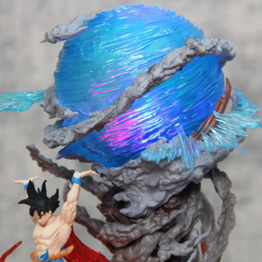 Dragon Ball Z Goku Spirit Bomb LED Figure | Anime Collectible Decor