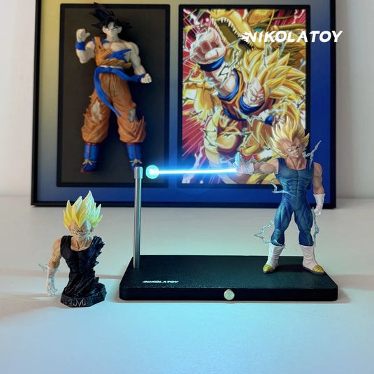 Dragon Ball Z Son Goku Kamehameha Magnetic LED Night Light | Desk Decor