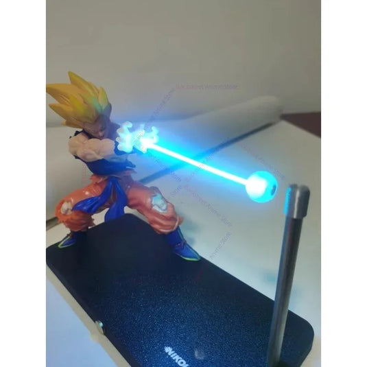 Bandai Dragon Ball Z Goku Kamehameha Magnetic Night Light & Desk Lamp