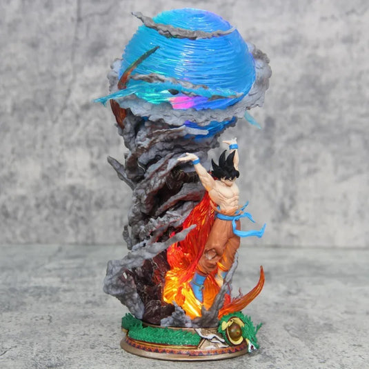 Dragon Ball Z Goku Spirit Bomb LED Figure | Anime Collectible Decor